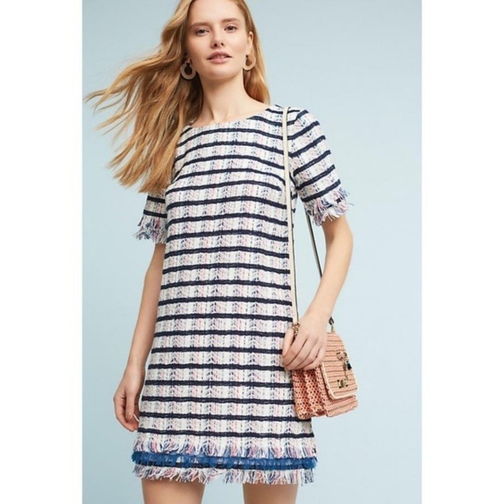 Anthropologie Miette Textured Tunic Dress Size 4